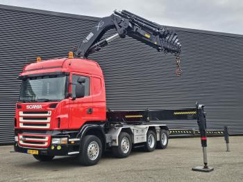 Scania R480 8x2 / HIAB 105 tm CRANE / KRAN